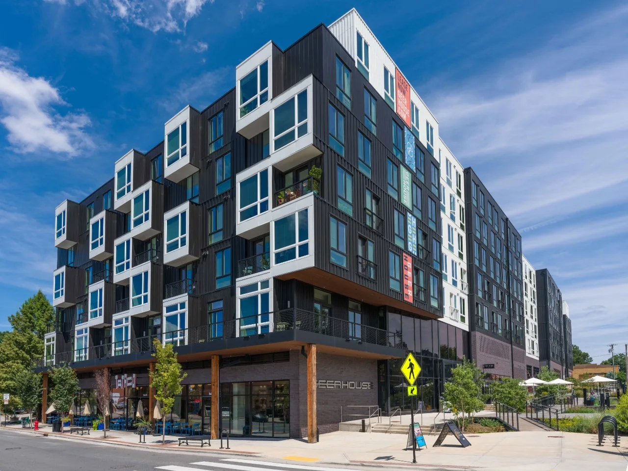GeerHouse, Durham, NC, clad in Morin Matrix panels