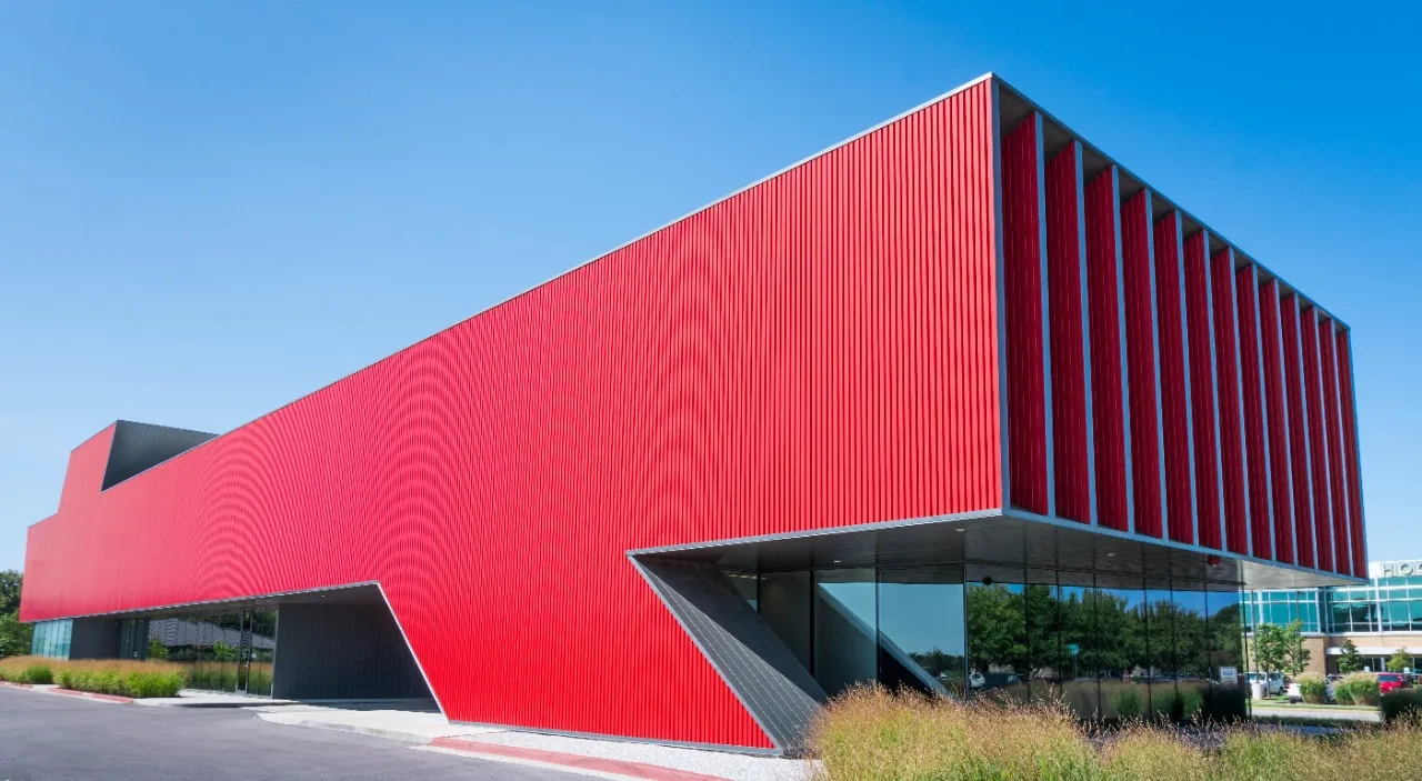 Harvey Pediatrics Clinic, Rogers, AR, Morin Matrix and F-8 panels in red
