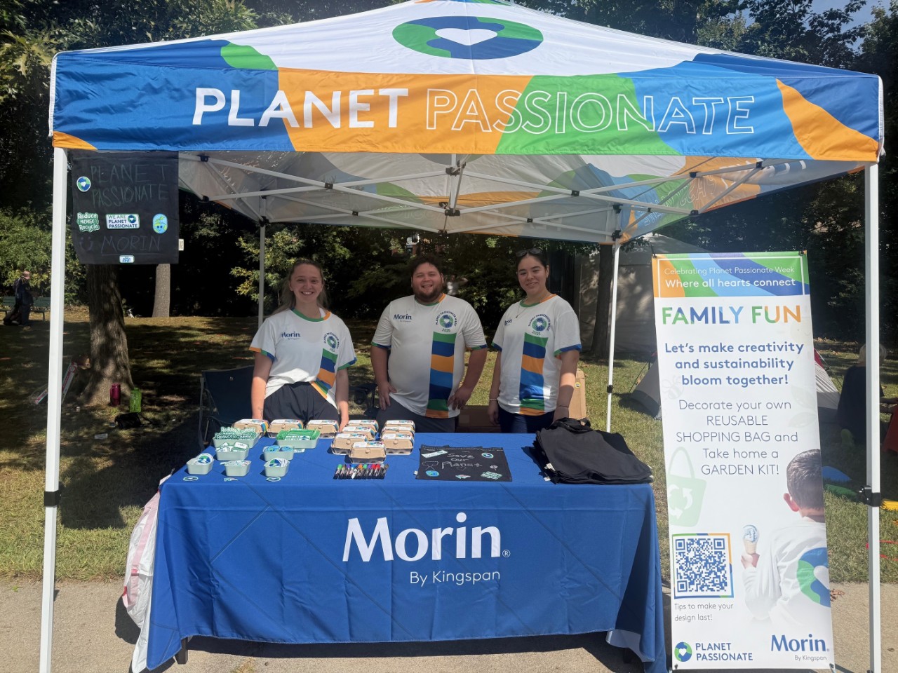 Morin Celebrates Planet Passionate Week at the Bristol Mum Festival